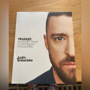 Hard cover Justin Timberlake book
